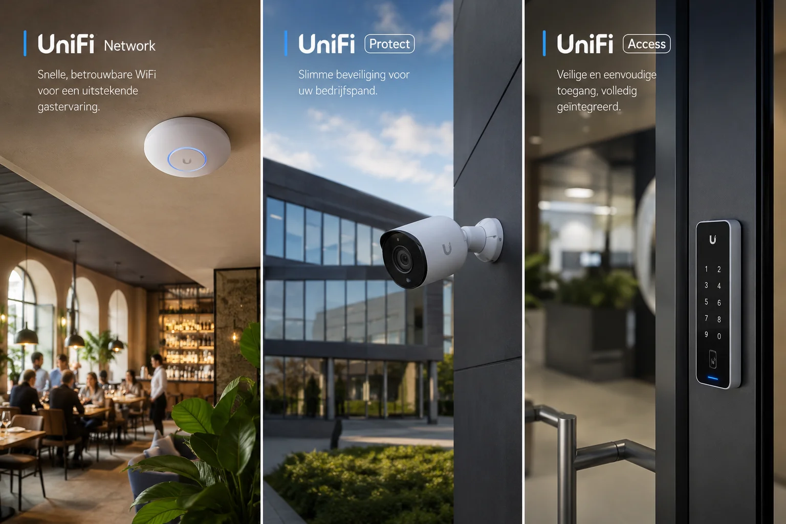 UniFi netwerk overzicht